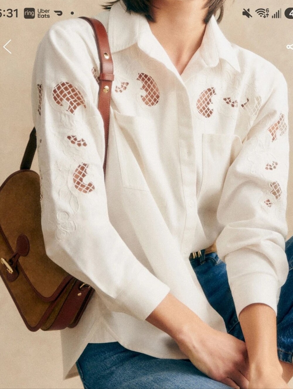 Naora Shirt - Embroidered Blouse -42/10